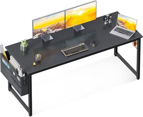 ODK Computer Desk Large Office Desk, 63 Inch Gaming Desk with Storage