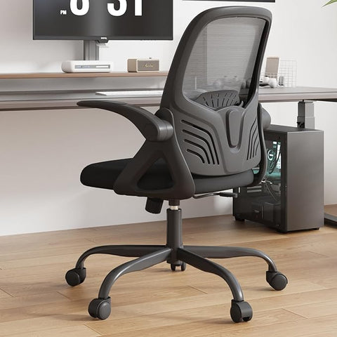 Novilla Home Office Computer Desk Chair, High Back Ergonomic Desk Chair with Adjustable Lumbar Support and Height