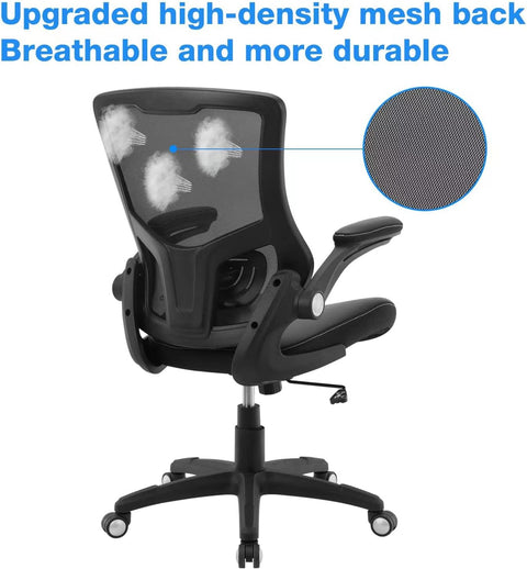 Office Chair Ergonomic Desk Chair, Computer PU Leather Home Office Desk Chair