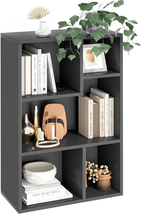 VECELO 5 Cube Modern Bookcases